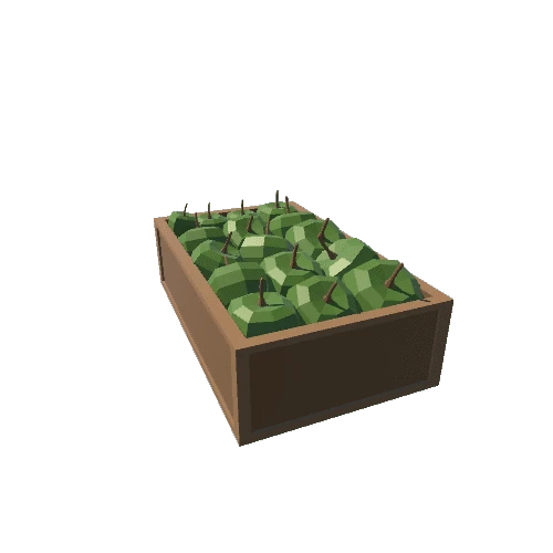 Box small - apple green